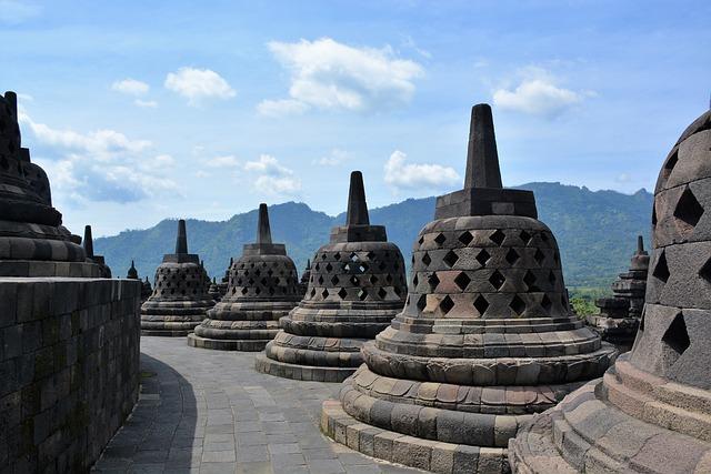 Historická památka Borobudur: UNESCO Světové⁤ dědictví